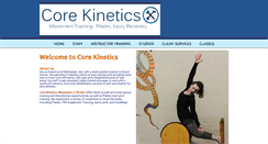 Desktop Screenshot of corekineticspilates.com